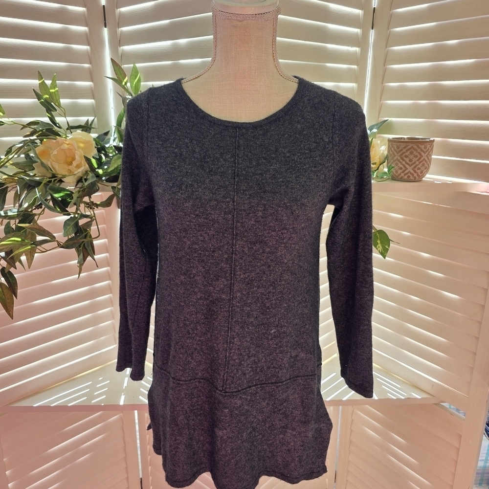 Charcoal Long Sleeve Women's Top